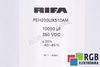 KONDENSATORIUS PEH200UX510AM RIFA 10000UF, 350VDC