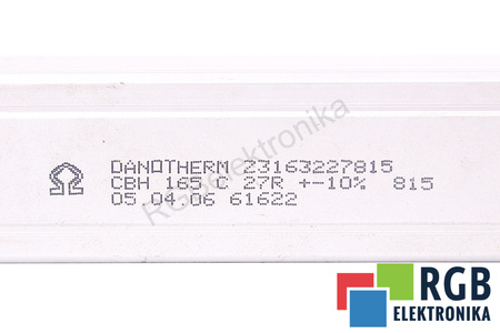 ATSPARUMAS Z3163227815 DANOTHERM 27 OHM 27OHM ATSPARUMAS