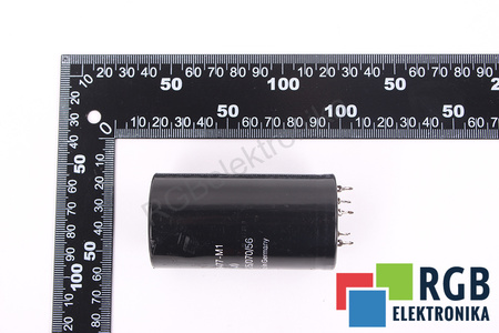 KONDENSATORIUS B43306-U6477-M1 S+M 25/070/56 470UF, 500VDC