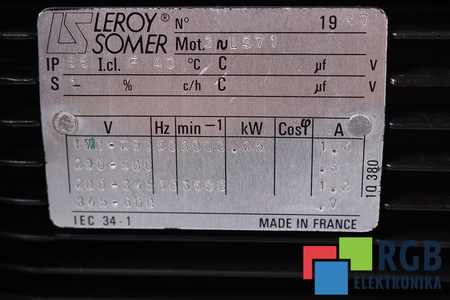 LSK112-M5 LEROY SOMER LS71