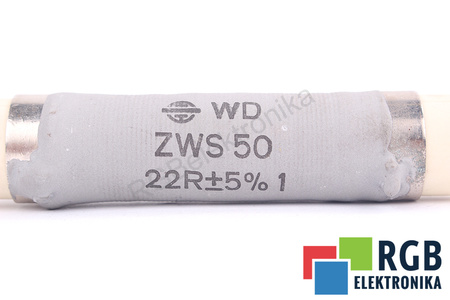 ATSPARUMAS ZWS50 VISHAY 22R 22OHM ATSPARUMAS