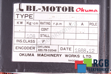 BL-H100E-12S OKUMA STATORIAUS