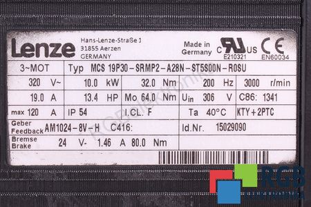 MCS19P30-SRMP2-A28N-ST5S00N-R0SU LENZE STATORIAUS