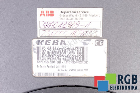 3HAC12929-1/03 KEBA UNIT 16/64 MOKYMO PAKABUKAS