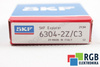 6304-2Z/C3 SKF 20X52X15 7.8KN, 16.8KN GUOLIS