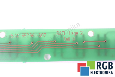 5.40 552.961-002 RAFI SKIRTAS FIPC 8.6 KLAVIATŪRA