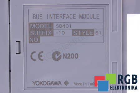 SB401-10 YOKOGAWA STYLE S1