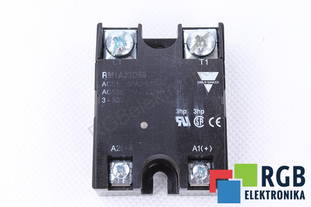 RM1A23D50 CARLO GAVAZZI 15/50A 230VAC 3-32VDC ESTAFETĖ