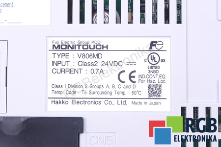 V806MD FUJI ELECTRIC 5.7" MONITOUCH