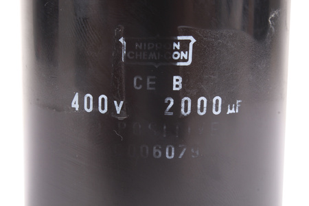 KONDENSATORIUS C006079 NIPPON 2000UF, 400V, 7MM, 9MM