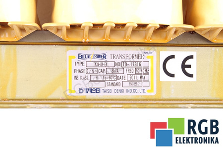 TA3N-8K-EN TAISEI DENKI TD-17816 TRANSFORMATORIUS
