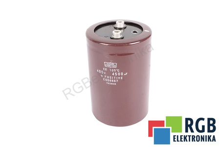 KONDENSATORIUS C006667 NIPPON 4500UF, 400V