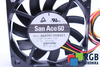 9GA0612H9001 SANYO DENKI SAN ACE 60 60X60X10MM, 12V, 0.14A VENTILIATORIUS