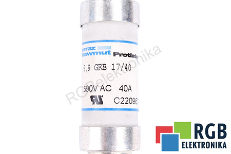 SAUGIKLIS 6.9GRB17/40 FERRAZ 690V, 40A