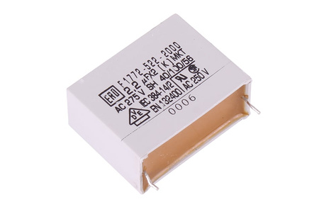 KONDENSATORIUS F1772-522-2000 ERO 2.2UF, 275V KONDENSATORIUS
