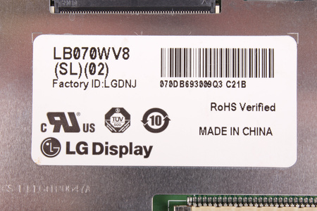 LB070WV8-SL02 LG LCD MATRICA