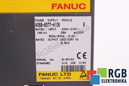 A06B-6077#H106 FANUC KORPUSAS