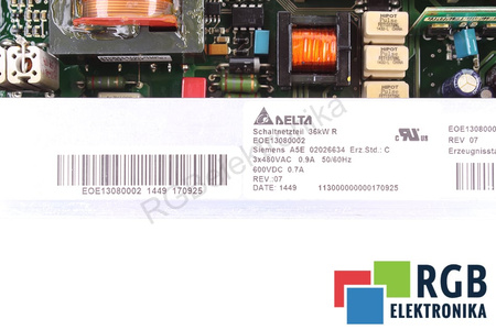 EOE13080002 DELTA A5E02026634 SKIRTAS 36/47KW E/R MODULE SIEMENS