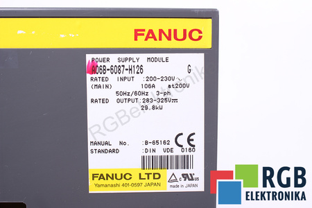 A06B-6087-H126 FANUC VERSION G