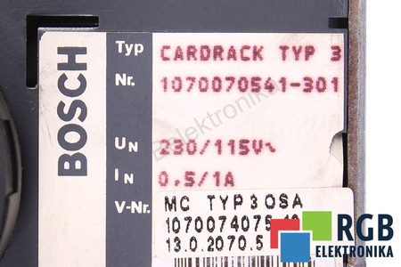 1070070541-301 BOSCH CARDRACK TYP 3 TINKLELIS
