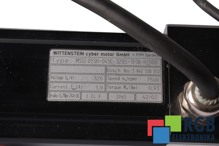 MSSI055H-045E-320S-1FSB-H2000 WITTENSTEIN MOTION CONTROL