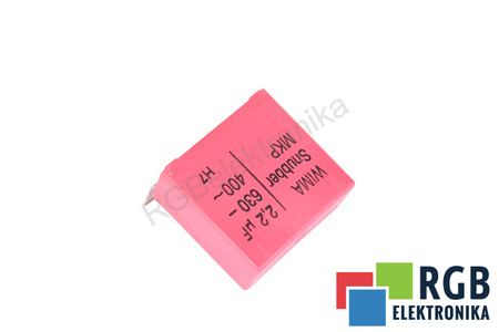 KONDENSATORIUS 2.2UF 630V WIMA 400V MKP SNUBBER KONDENSATORIUS