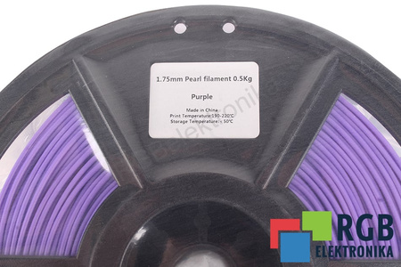 1,75MM PEARL FILAMENT 0.5KG PURPLE FLASHFORGE