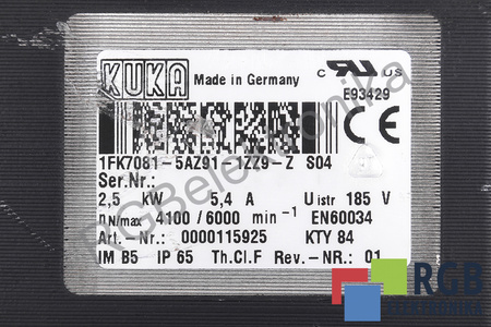 1FK7081-5AZ91-1ZZ9-Z KUKA Z:S04 00-115-925