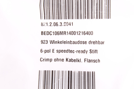 BEDC106MR14001216000 TE CONNECTIVITY 6PIN LIZDAS