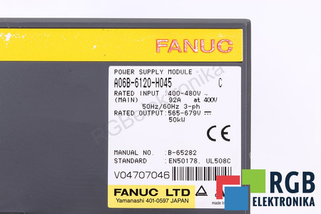 A06B-6120-H045 FANUC MAITINIMO