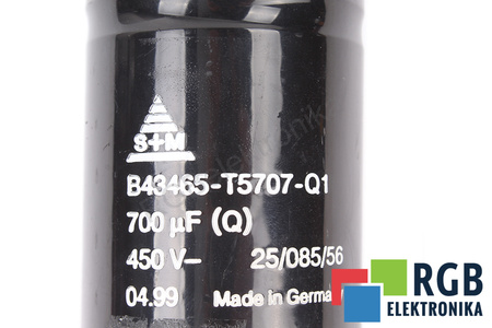 KONDENSATORIUS B43465-T5707-Q1 S+M 700UF, 450V