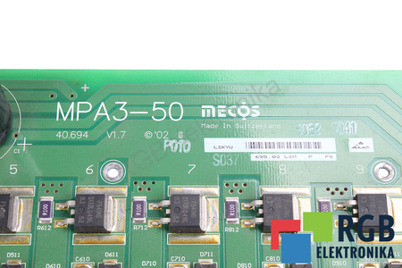 MPA3-50 MECOS TRAXLER DALIMS