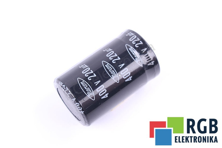 KONDENSATORIUS 220UF 400V MARCON AWF-M20