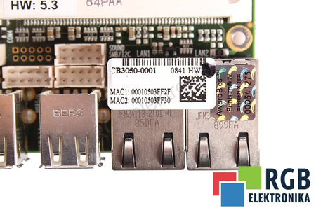 CB3050-0001 BECKHOFF PLOKŠTĖ SUGEDĘS – DALIMS