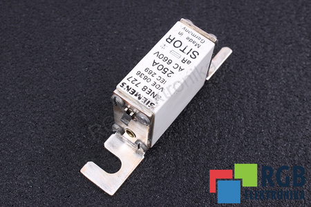 SAUGIKLIS 3NE8727 SIEMENS SITOR 250A, 660VAC SAUGIKLIS