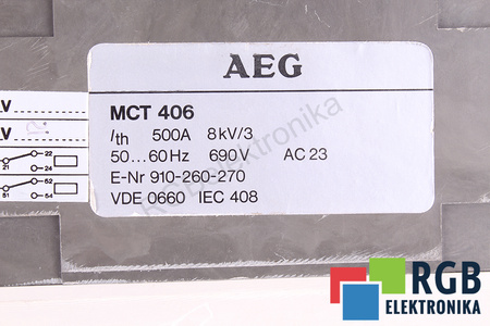 MCT406 AEG ATJUNGIKLIS