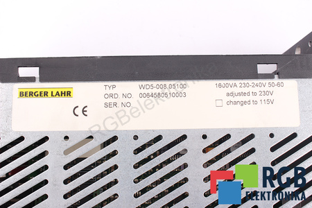 WD5-008.05100 BERGER LAHR