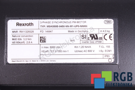 MSK050B-0450-NN-M1-UP0-NNNN REXROTH R911329328