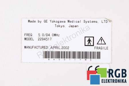 2294517 GE YOKOGAWA MEDICAL SYSTEMS SKIRTAS LOGIQ7