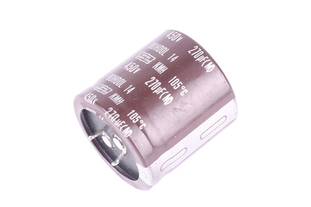 KONDENSATORIUS 90H00L14 NIPPON 270UF, 450V KONDENSATORIUS