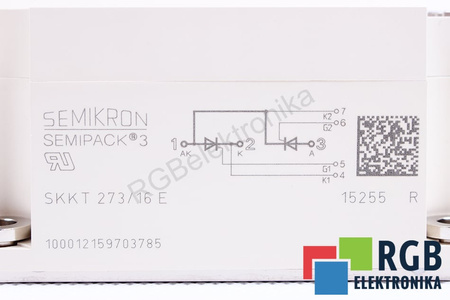 SKKT273/16E SEMIKRON 274A, 1600V TIRISTORIAUS MODULIS