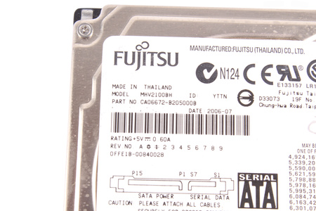 MHV2100BH FUJITSU 100GB