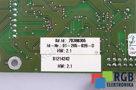 7038035365 DEMAG ID-NR.: 01-265-026-D HW:2