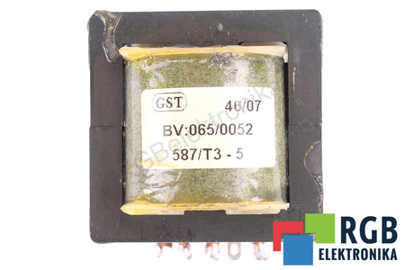 065/0052 GST 587/T3-5 TRANSFORMATORIUS