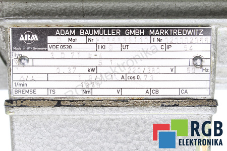 3G132F/90/3D71B4 BAUMÜLLER