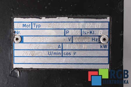 VD0KFF132343 BAUMÜLLER A2D250-AA02-01