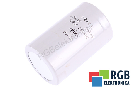 KONDENSATORIUS PWK2A NTK 4700UF, 200V