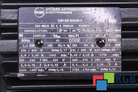 IE2-WE1R90L4 STOBER IE2-WE1R 90L4