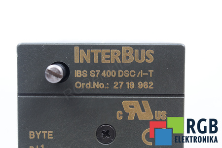 IBSS7400 PHOENIX CONTACT DSC/I-T INTERBUS SIMATIC S7-400 2719962