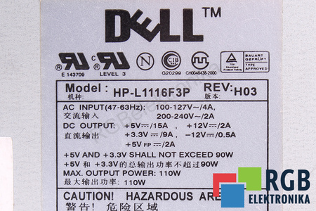 HP-L1116F3P DELL SUGEDĘS – DALIMS